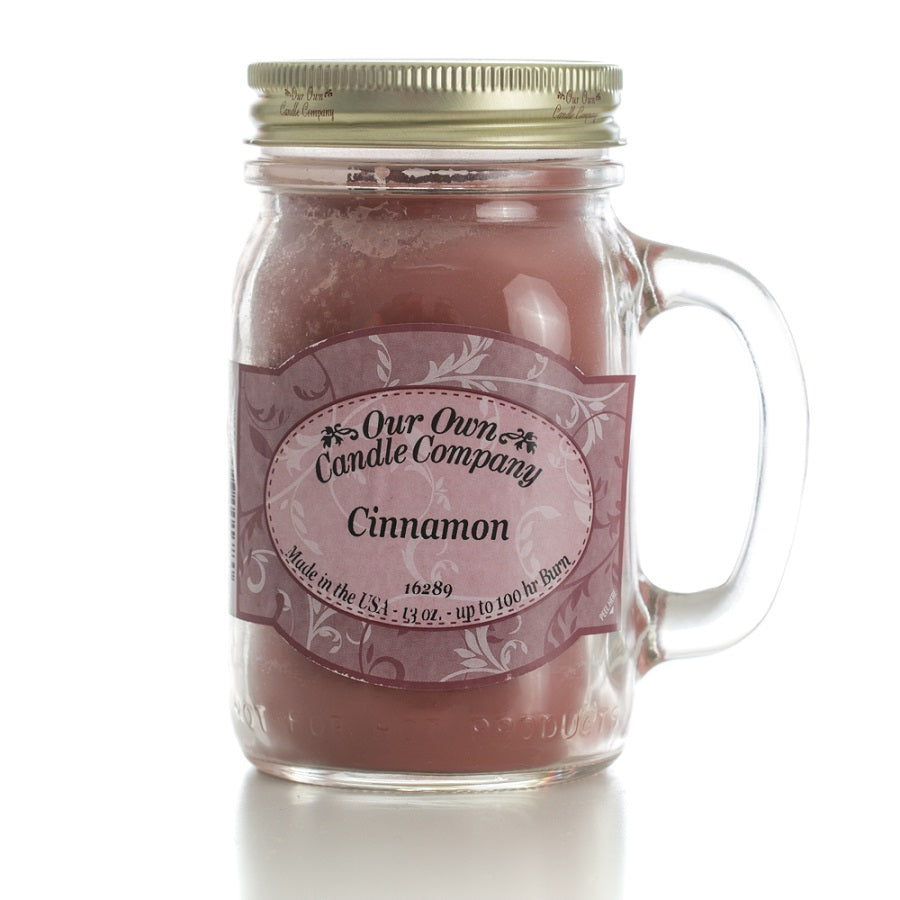 Our Own Candle Company Cinnamon Mason Jar Candle (100hr) 13oz