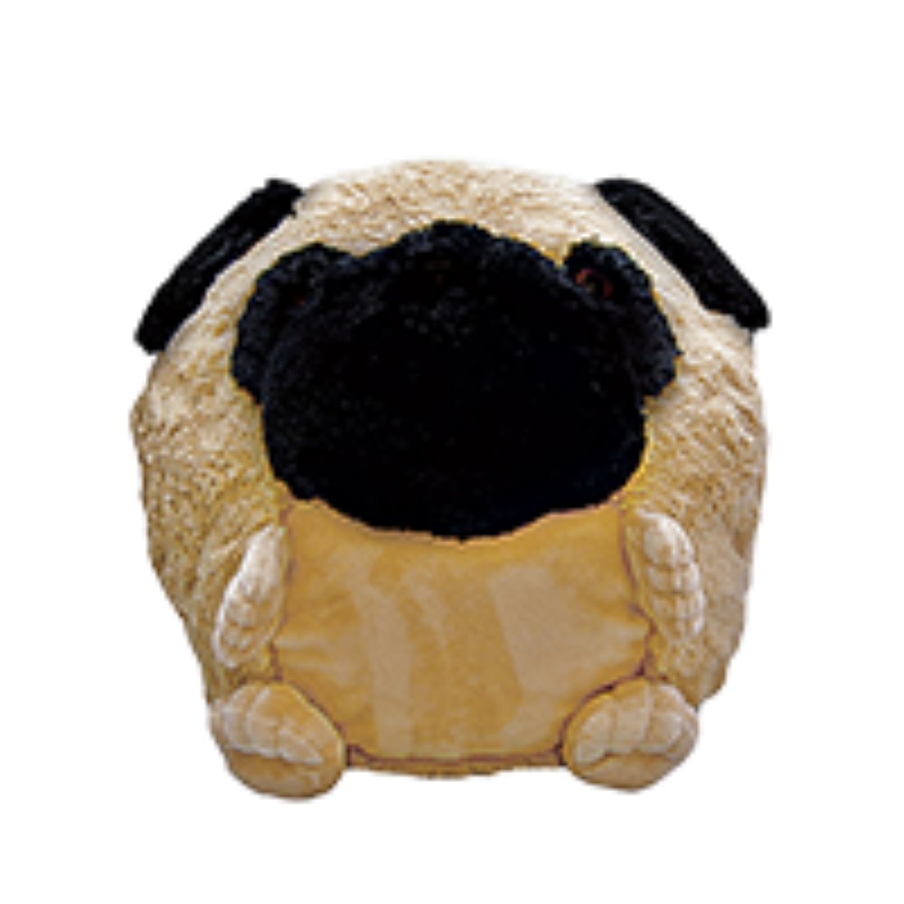 Cozy Time Giant Soft Plush Cuddly Pug - Handwarmer