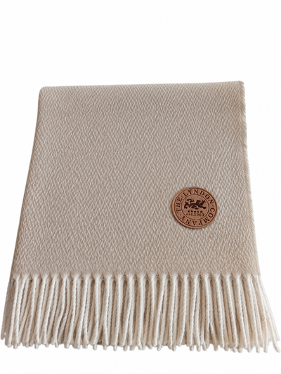 The Lyndon Company. Arcadia Throw Colour Doeskin 130x170cm