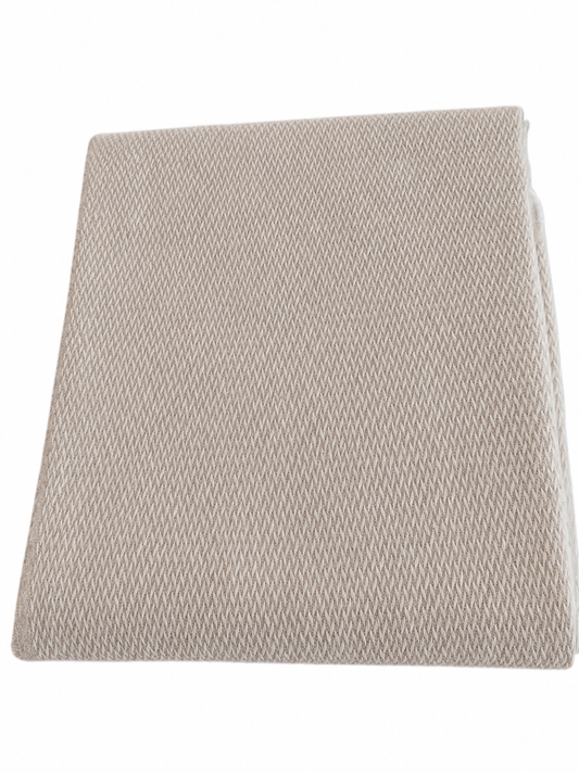The Lyndon Company. Arcadia Throw Colour Doeskin 130x170cm