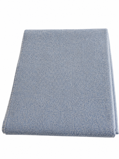 The Lyndon Company. Arthington Faux Cashmere Throw Colour Denim 130x180cm