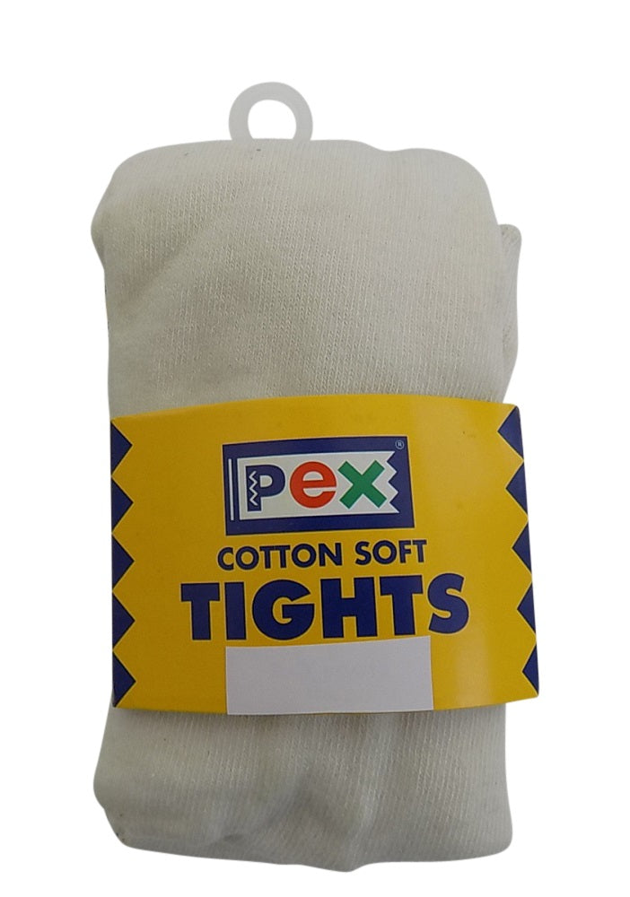 Pex Cotton Soft Sunset One Pair Girl's Tights Colour Cream