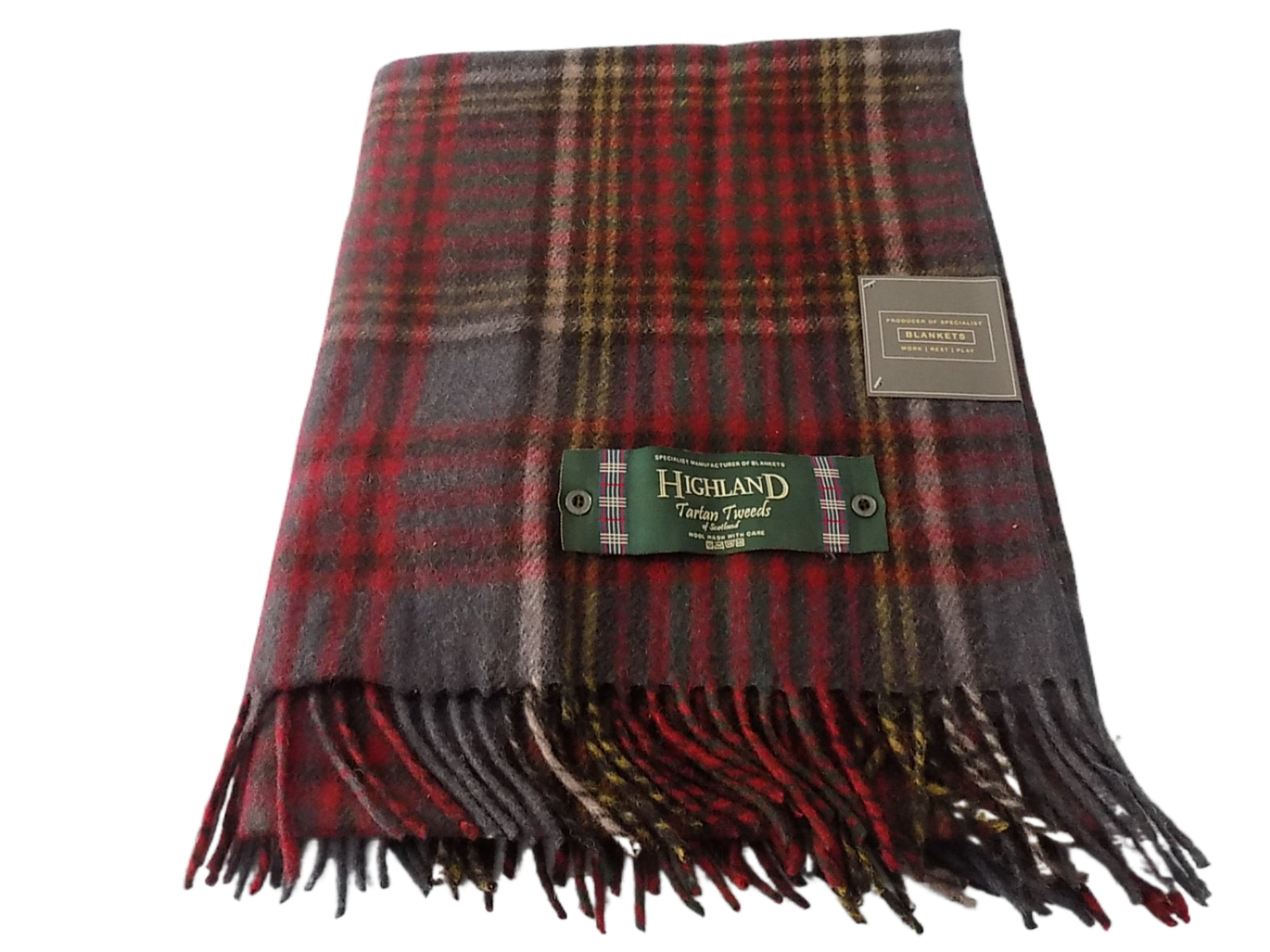 Wool Knee Blanket/Throw Anderson Tartan