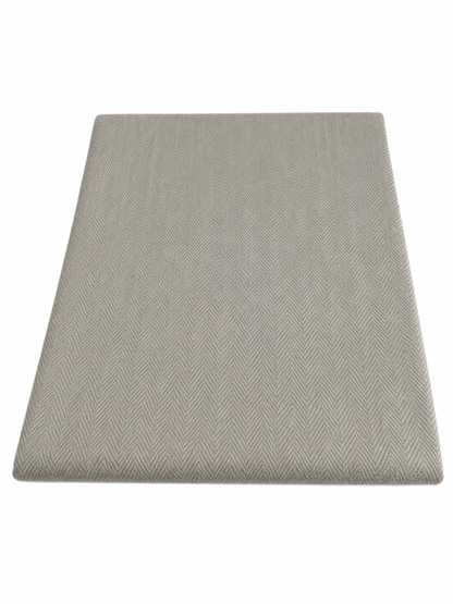 Scottish Herringbone Knee Lap Blanket – Green – 72 x 190cm