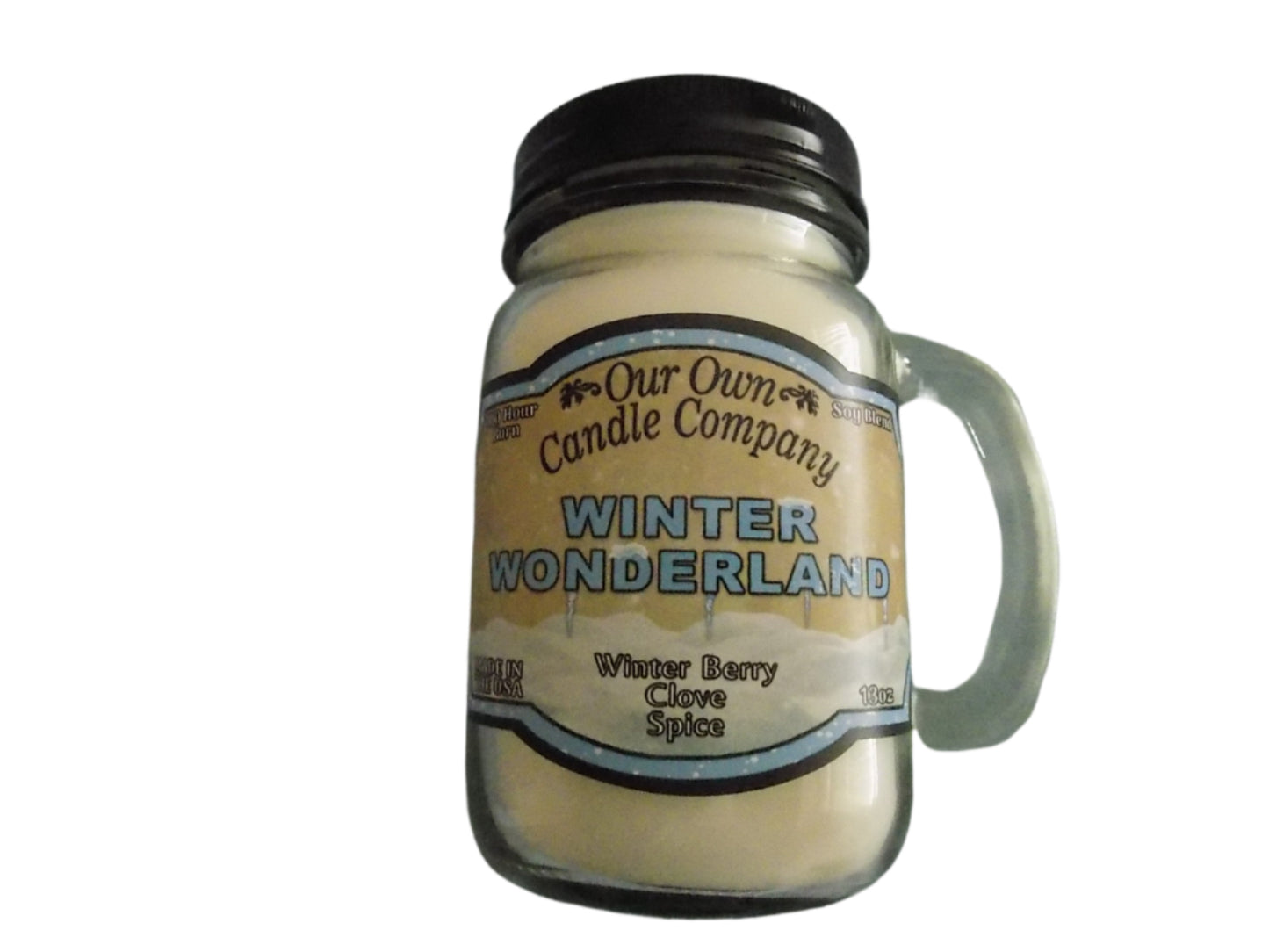 Our Own Candle 13oz Winter Wonderland Scented Jar Candle 100 hr burn time