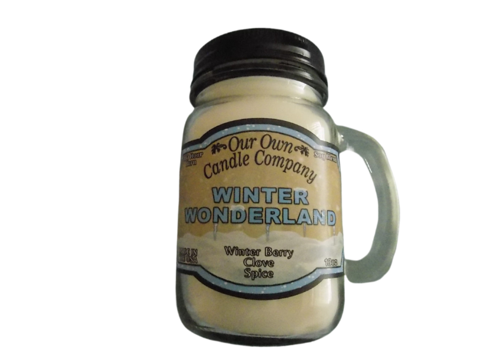 Our Own Candle 13oz Winter Wonderland Scented Jar Candle 100 hr burn time