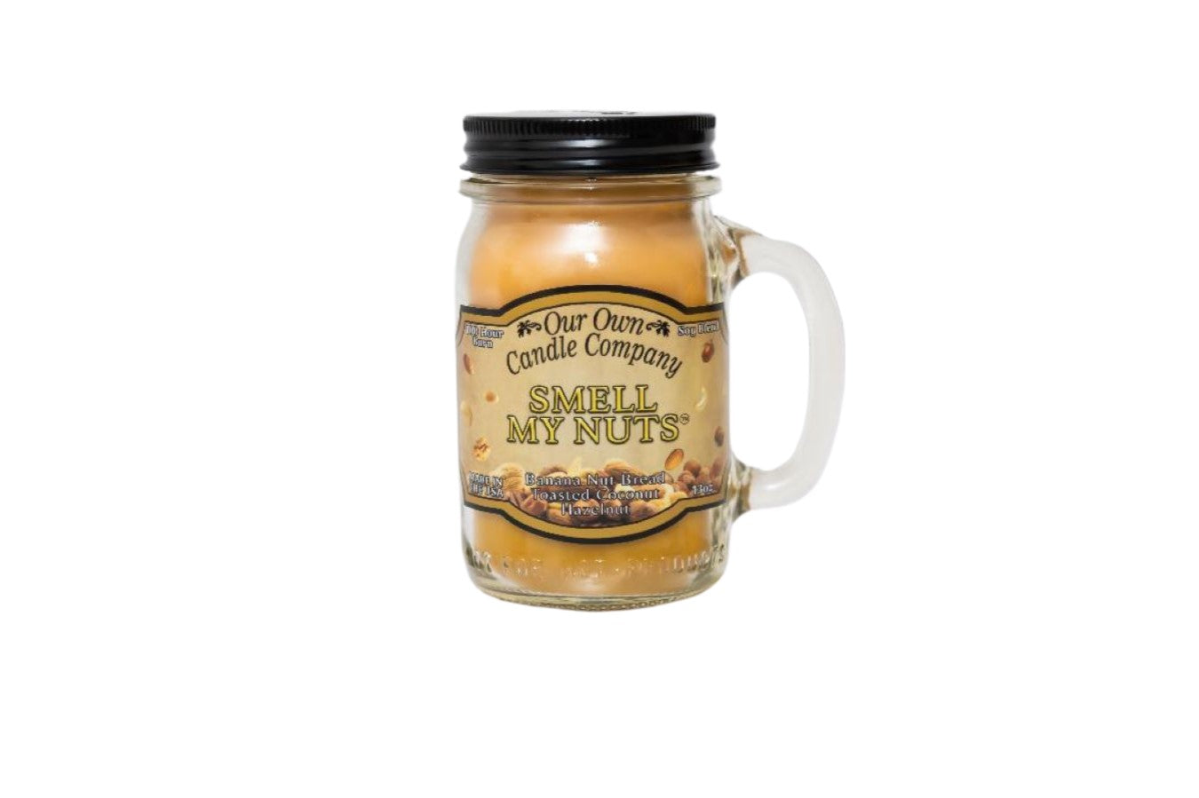 Our Own Candle 13oz Smell My Nuts Scented Jar Candle 100 hr burn time