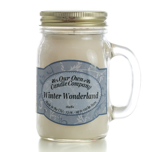 Our Own Candle 13oz Winter Wonderland Scented Jar Candle 100 hr burn time