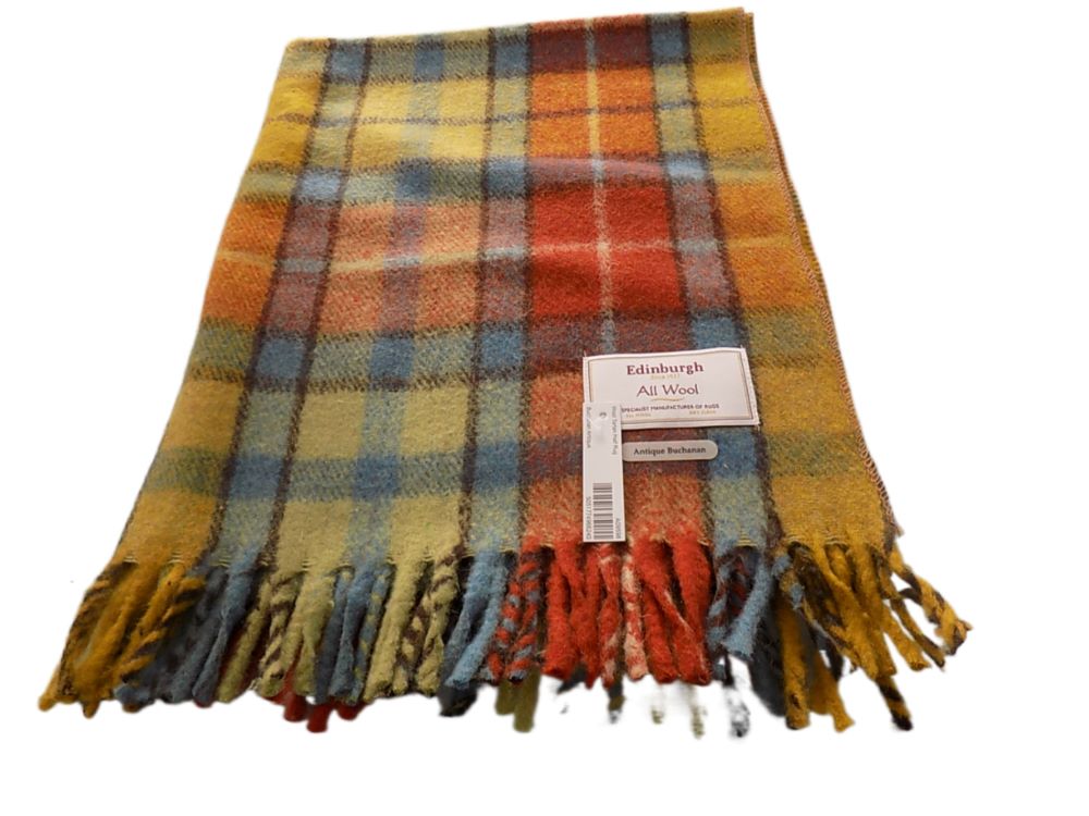 Wool Knee Blanket/Throw Buchanan Antique Tartan