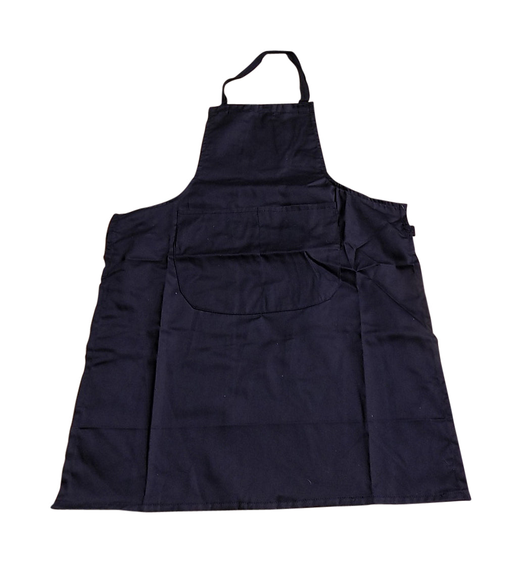 Plain School Black Apron with front pocket Suitable for Crafts Cooking Painting WoodWork DT Home Economics