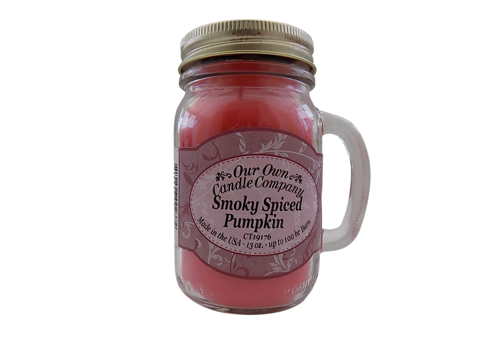 Our Own Candle Company Smoky Spiced Pumpkin Fragranced Large 13oz Candle