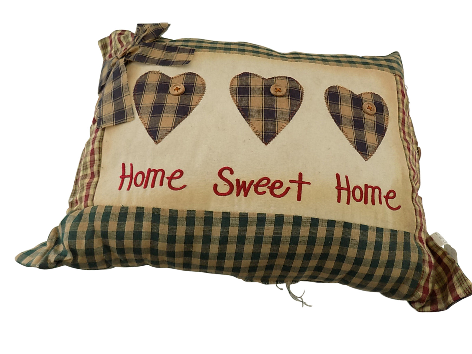 Rustic Country Farmhouse (Home Sweet Home) Rectangle Cushion