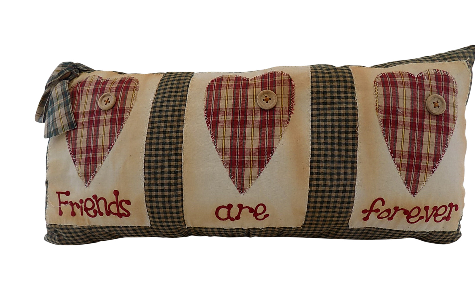 Rustic Country Farmhouse (Friends are forever) Long Cushion