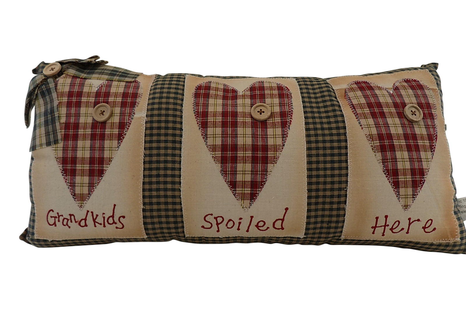 Rustic Country Farmhouse (Grandkids Spoiled Here) Long Cushion