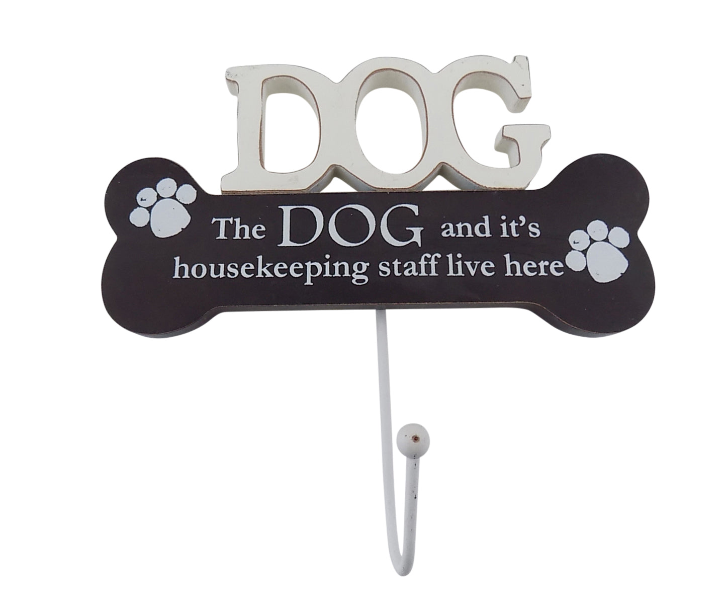 Novelty Dog Sign / Coat Hook