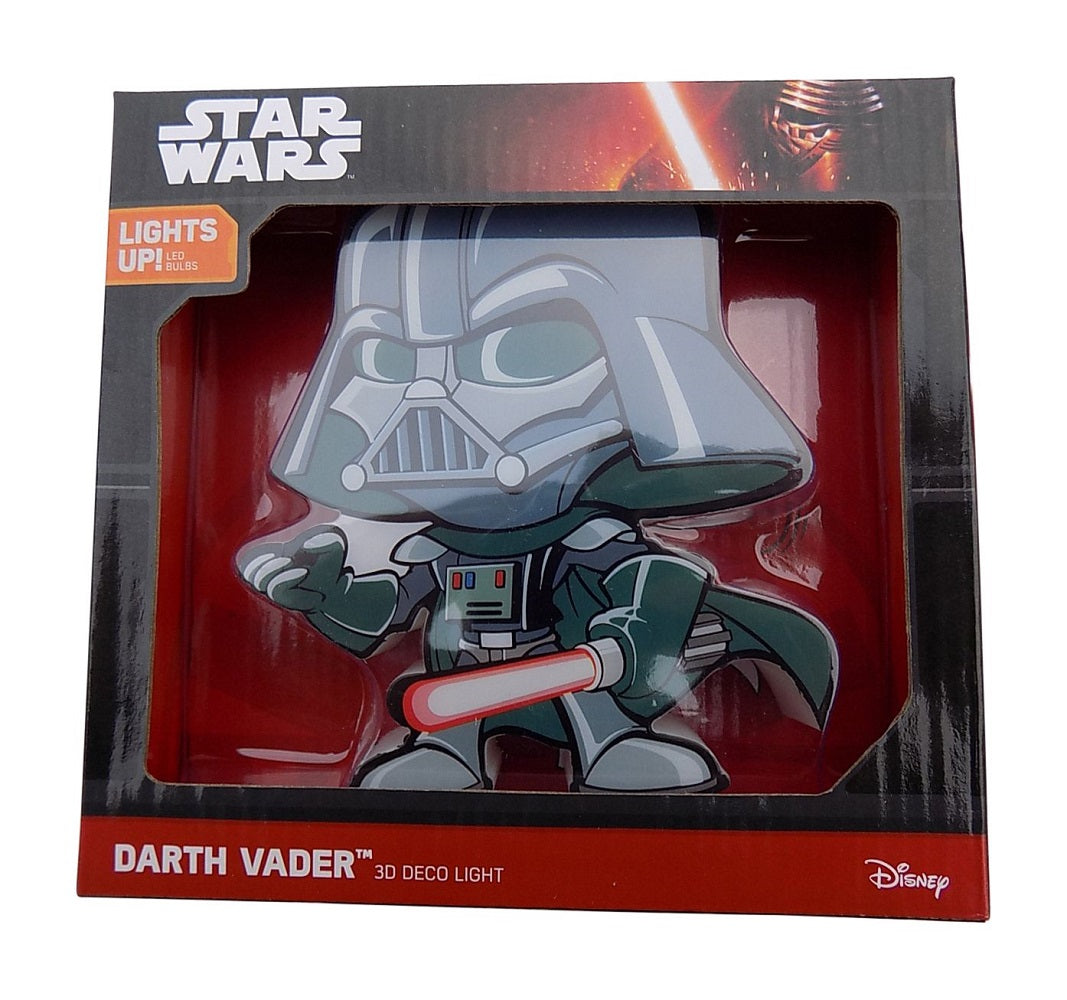 Star Wars Mini 3D Wall Light | Star Wars Darth Vader | Giftwearonline