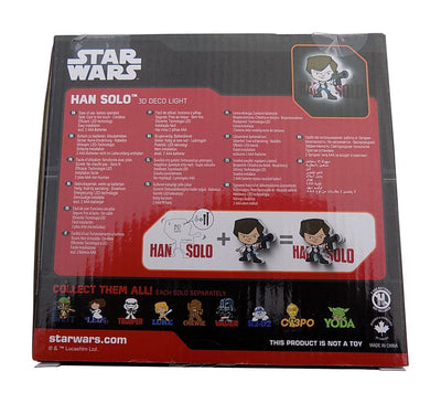 Star Wars (Han Solo) 3D Deco Mini Light