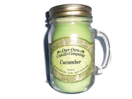 Our Own Candle Company Large Cucumber Candle, 13oz
