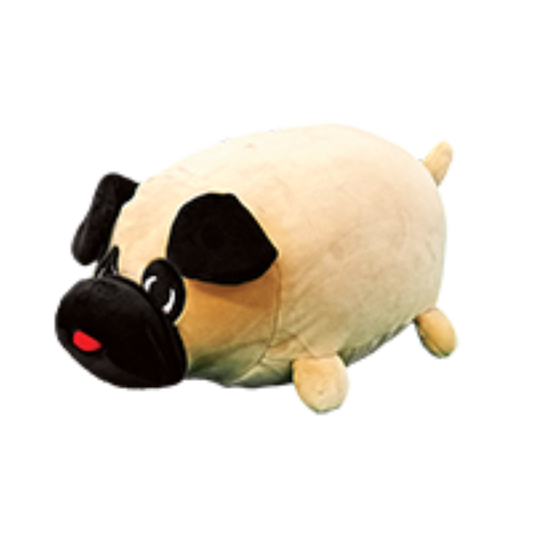 Children's Pug Soft Toys Squishable Squeezable Characters Soft Microbead