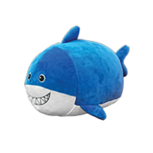 Children's Shark Soft Toys Squishable Squeezable Characters Soft Microbead