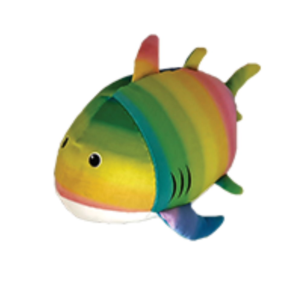 Children’s Rainbow Fish Soft Toys Squishable Squeezable Characters Super Soft Microbeads